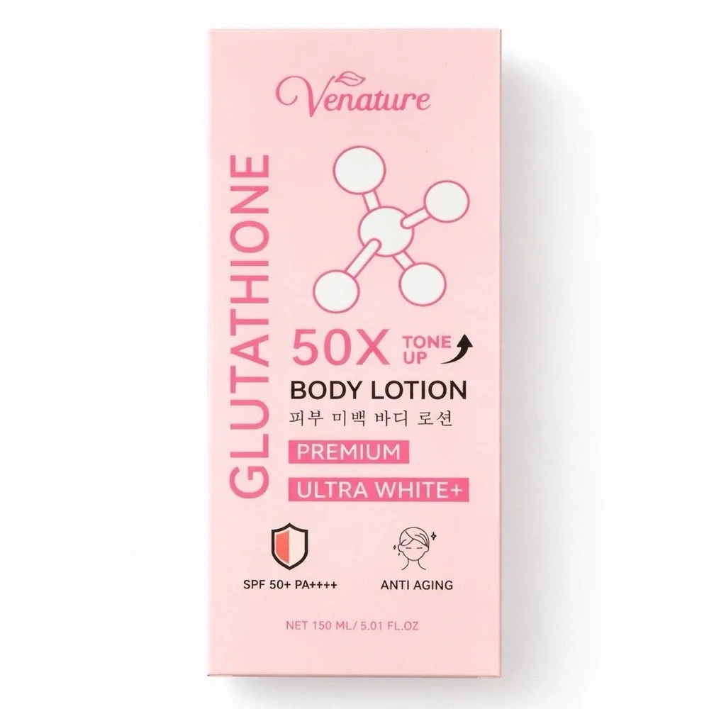 Venature Glutathione 50X Tone‎ Up Lotion SPF 50+ PA+++ 150ml Hydrating Care NEW